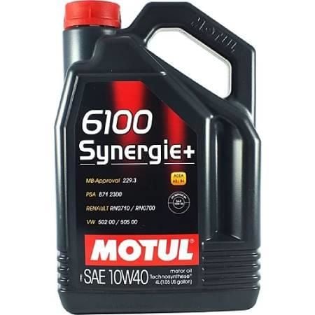Motul 6100 Synergie+ 10W-40 Technosynthese Motor Yağı 4 L