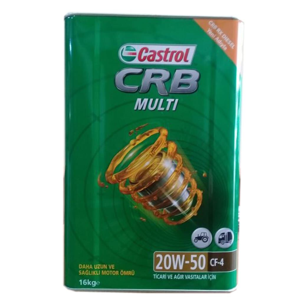 Castrol Crb Multi 20W-50 CF-4 Motor Yağı 16 KG