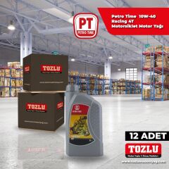 Petro Time 10W-40 Racing 4t Motosiklet Motor Yağı 12 Adet