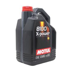 Motul 8100 X-Power 10W-60 Tam Sentetik Motor Yağı 5 L
