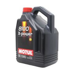 Motul 8100 X-Power 10W-60 Tam Sentetik Motor Yağı 5 L