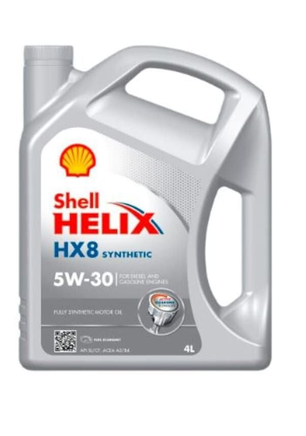 Shell Helix HX8 5W-30 Tam Sentetik Motor Yağı 4L