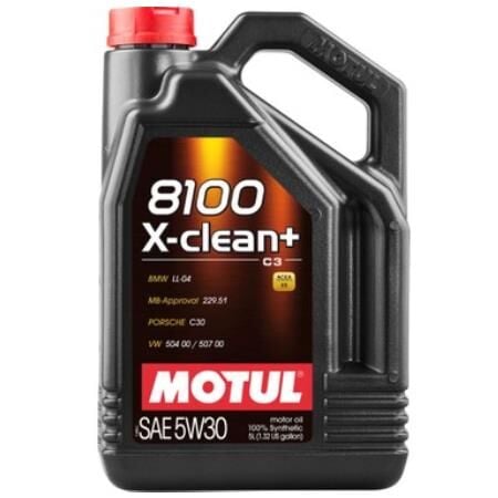 Motul 8100 X-Clean + 5W-30 5 Litre Motor Yağı