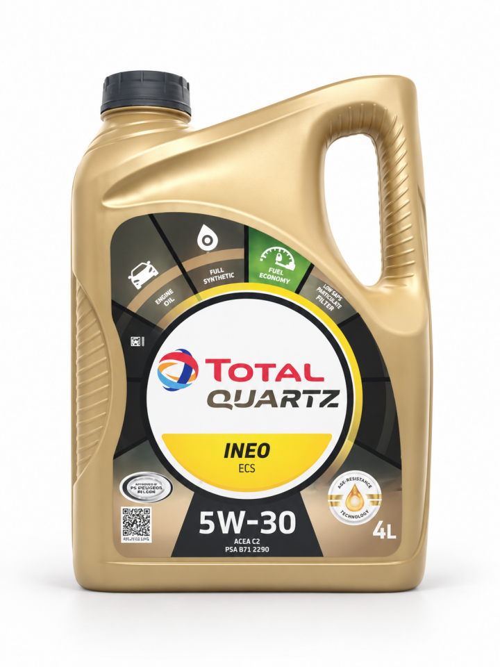 Total Quartz Ineo ECS 5W-30 DPF Sentetik Motor Yağı  4 L
