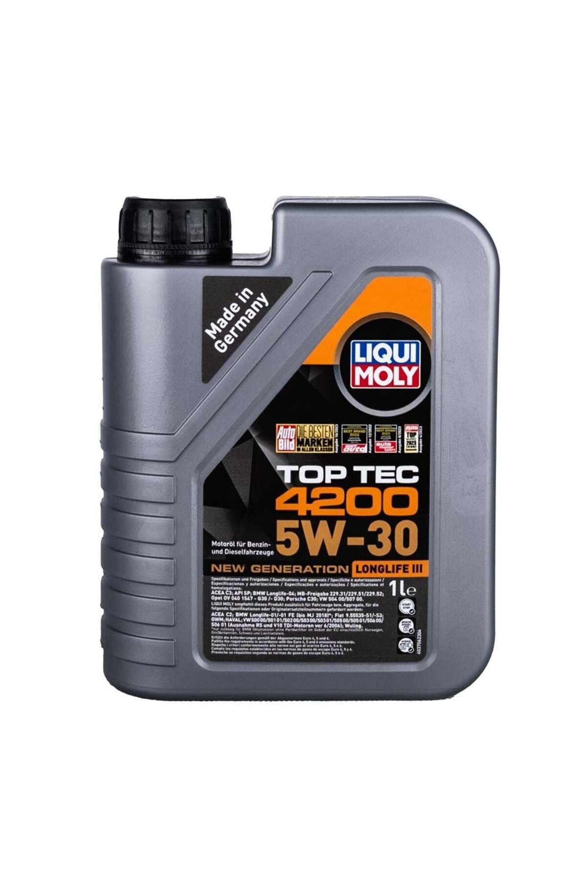 Liqui Moly 5w/30 8972 Top Tec 4200 1lt (DİZEL & BENZİNLİ)