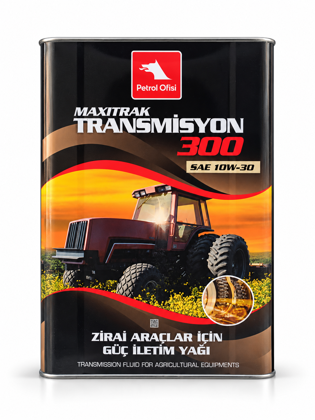 Petrol Ofisi Maxitrak Transmisyon 300 10W-30 15 L Traktör Şanzıman ve Hidrolik Yağı