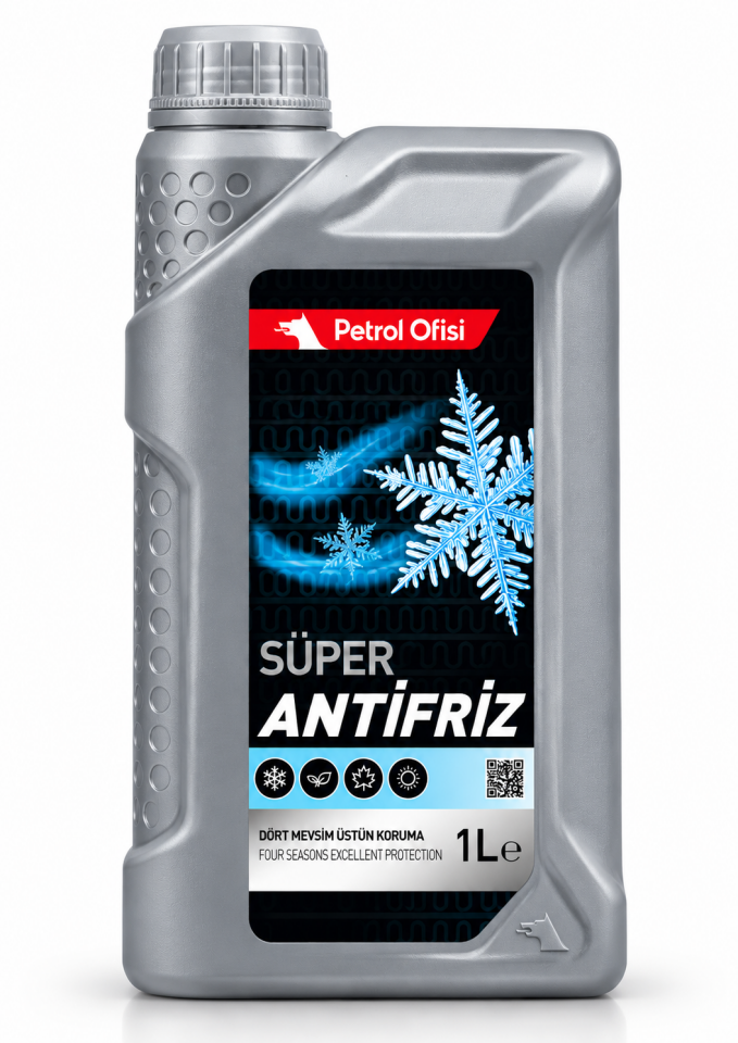 Petrol Ofisi Süper 1Lt Antifriz Yeşil