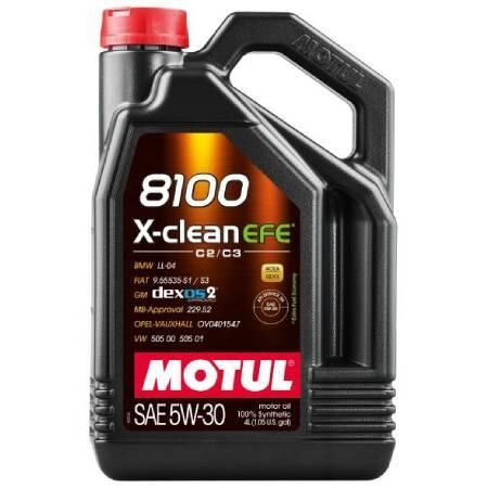 Motul 8100 X-Clean Efe 5W-30 Motor Yağı 4 L
