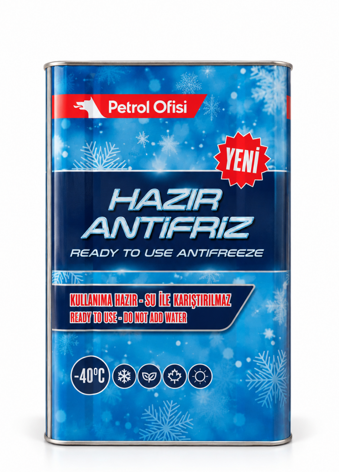 Petrol Ofisi Hazır Antifriz -40 Derece 15 Kg
