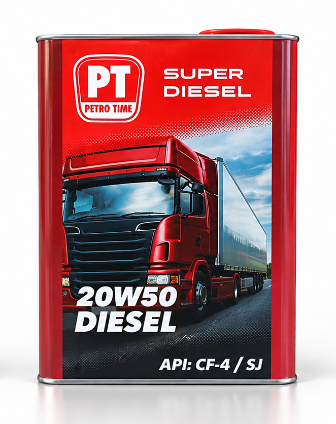 Petro Time Turbo 20W-50 Motor Yağı 16 L