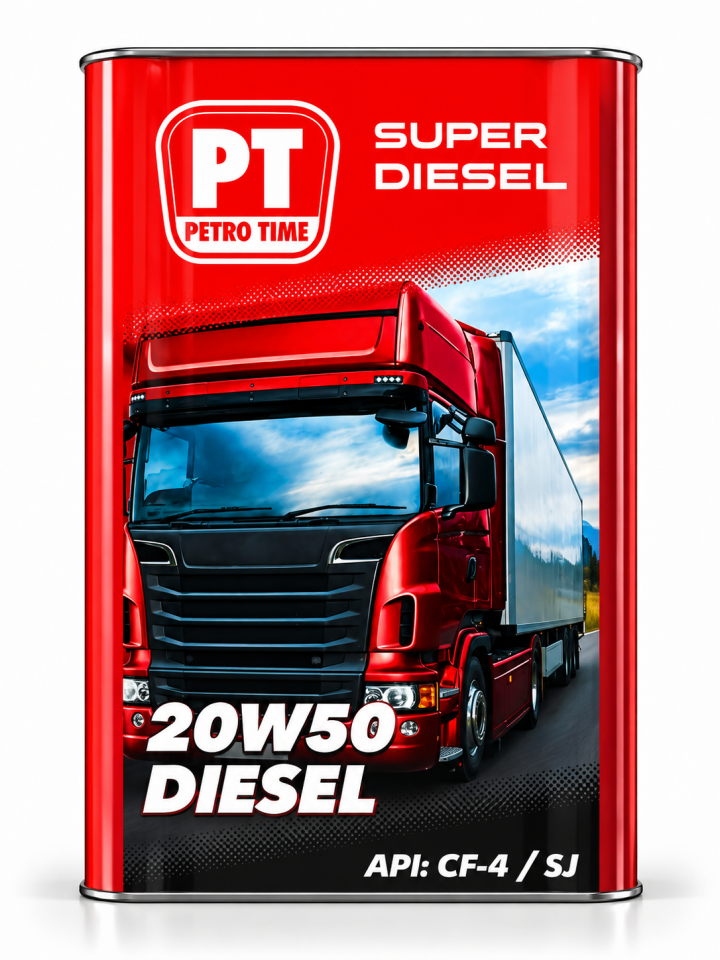 Petro Time Turbo 20W-50 Motor Yağı 16 L