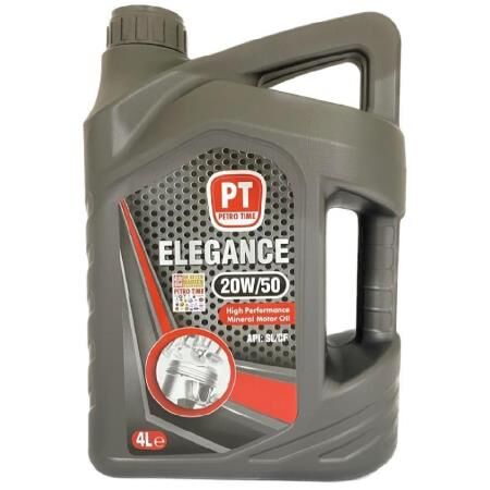 Petro Time Elegance 20W-50 Mineral Motor Yağı  4 L