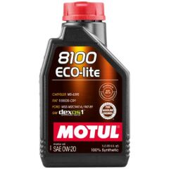 Motul 8100 Eco-Lite 0W-20 Motor Yağı 1 L
