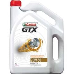 Castrol GTX 20W- 50 Sentetik Motor Yağı  4 L