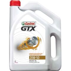 Castrol GTX 20W- 50 Sentetik Motor Yağı  4 L