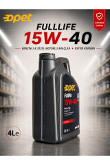 Opet FullLife 15W-40 4 L Benzinli ve Dizel Araçlar İçin Motor Yağı API SL/CF
