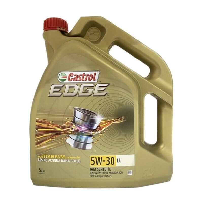 Castrol Edge Titanyum 5W-30 LL Tam Sentetik DPF Motor Yağı  5 L