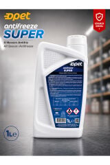 Opet Antifreeze Super 1 L 4 Mevsim Konsantre Antifriz BS 6580 TS 3582
