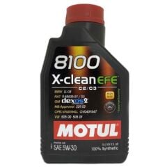 Motul 8100 X-Clean Efe C2/C3 5W-30 Tam Sentetik Motor Yağı 1 L