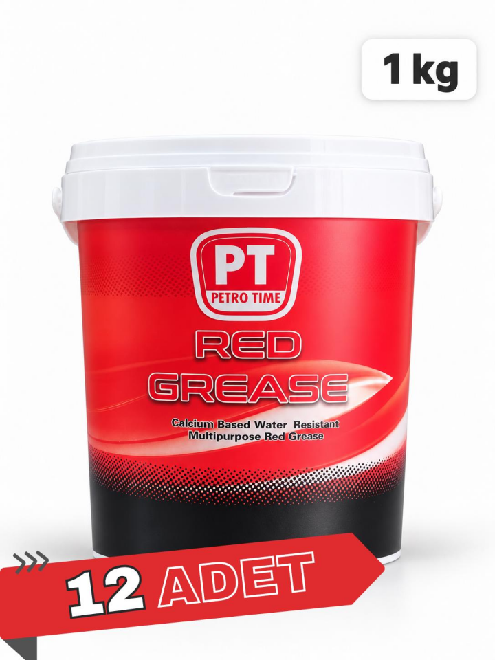 Petro Time Kırmızı Gres Yağı 1 KG 12 Adet