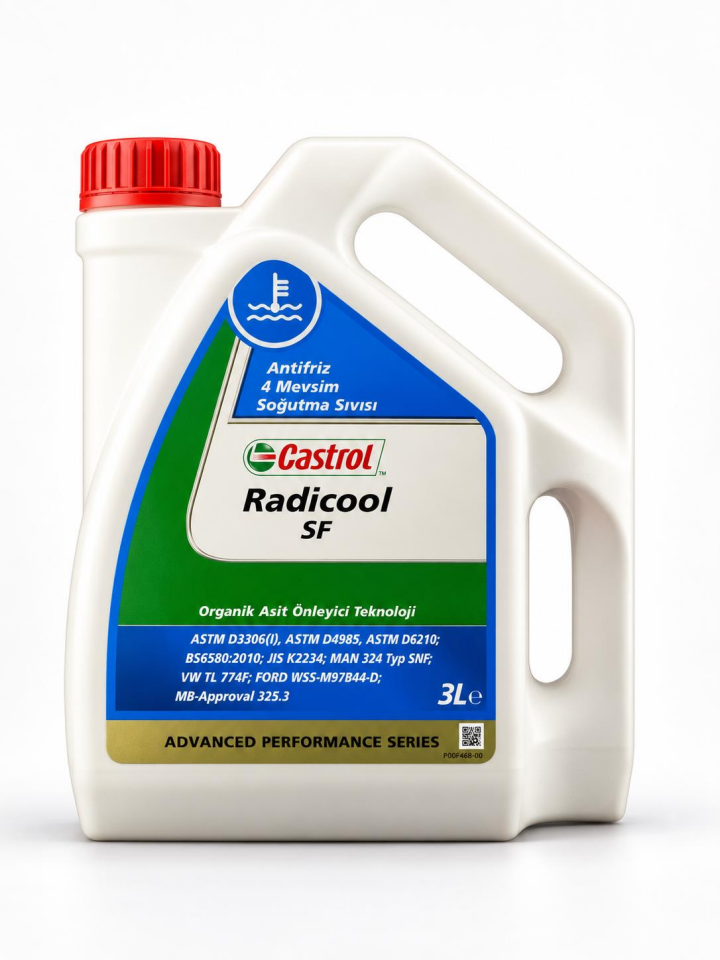 Castrol Radicool Sf Kırmızı Antifriz 3 Lt