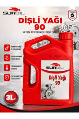 SurOil 90 Numara Dişli Yağı 3 Litre Mineral Şanzıman ve Diferansiyel Yağı