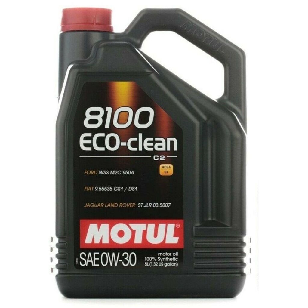 Motul 8100 Eco-Clean C2 0W-30 Tam Sentetik Motor Yağı 5 L