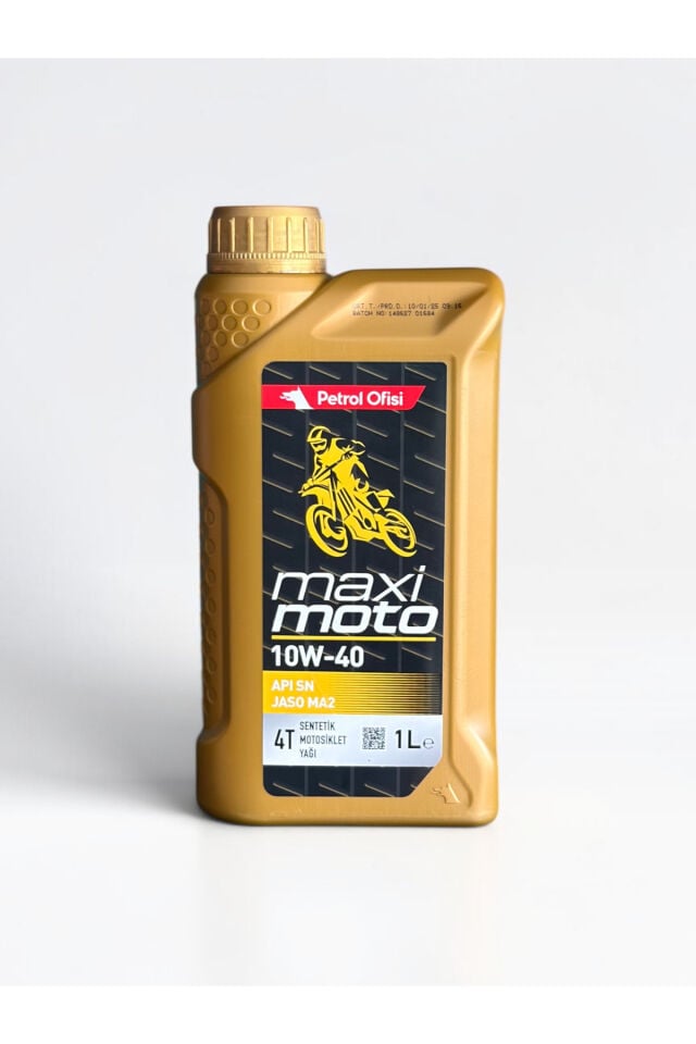 Petrol Ofisi Maximoto 10W-40 1L + Zincir Temizleyici + Yağlayıcı + Fırça