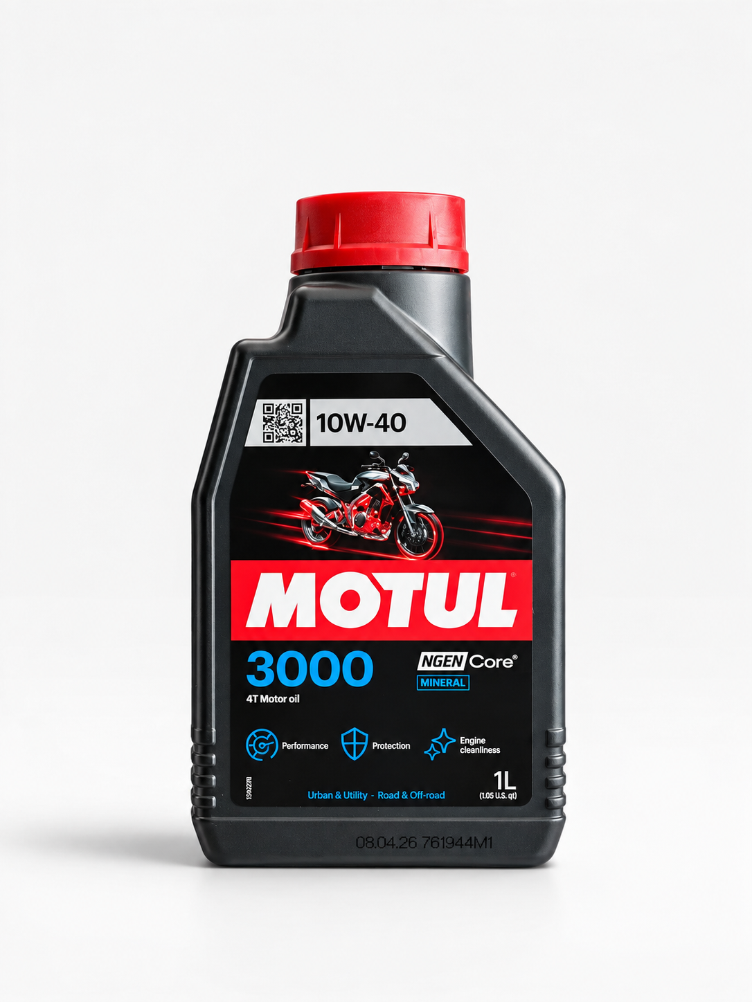 Motul 3000 10W-40 4t 1 L Motosiklet Motor Yağı