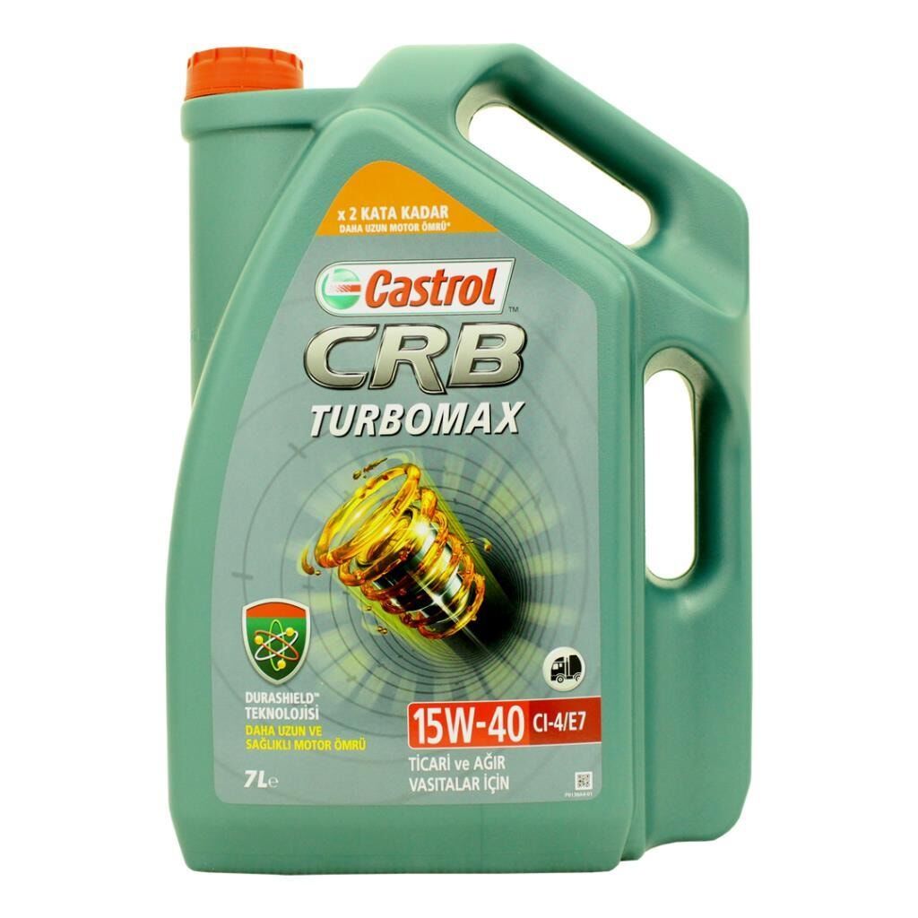 Castrol Crb Turbomax 15W-40 CI-4/E7 Motor Yağı 7 L