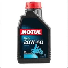 Motul Moto 20W/40 1 L 4 Zamanlı Mineral Motosiklet Yağı