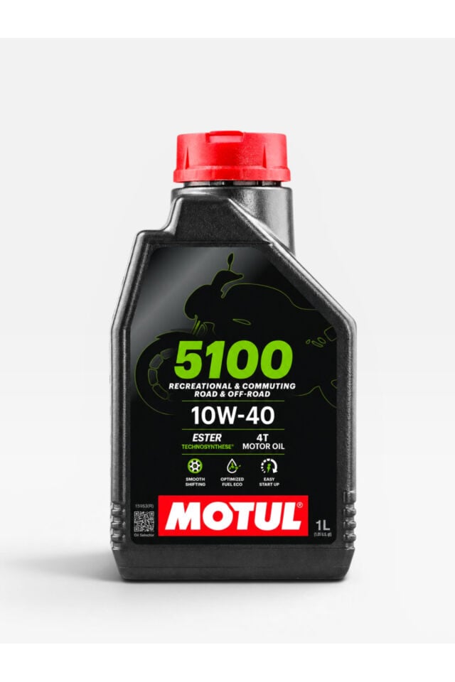 Motul 5100 10W-40 4T 1L + Scooter Gear 80W-90 Motor ve Şanzıman Yağı Seti