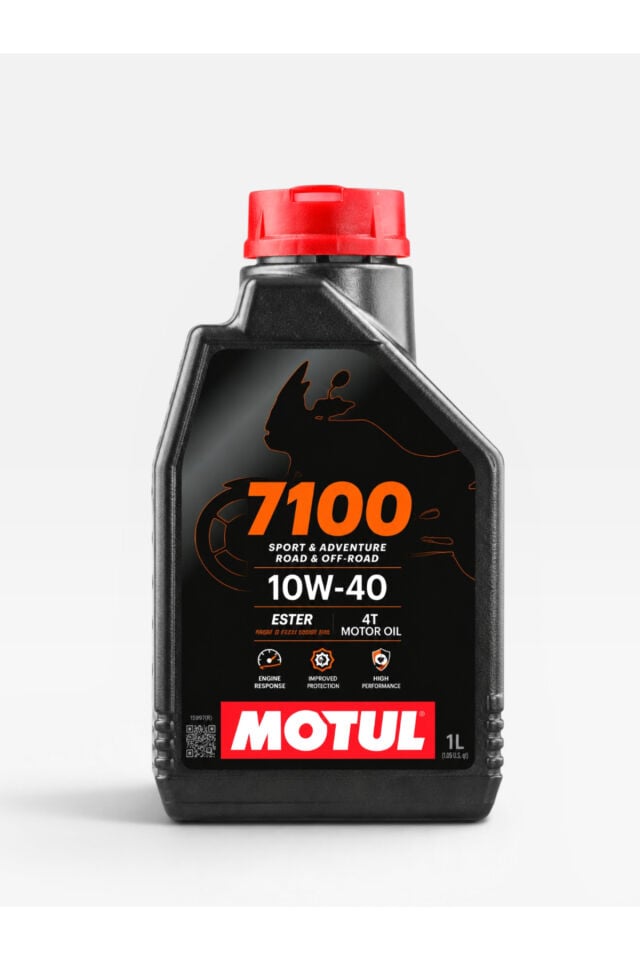Motul 7100 10W-40 4T Tam Sentetik 1L + Scooter Gear 80W-90 Motor ve Şanzıman Yağı Seti