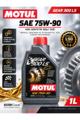 Motul Gear 300 LS 75W-90 1 L Tam Sentetik LSD Şanzıman ve Diferansiyel Yağı