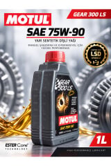 Motul Gear 300 LS 75W-90 1 L Tam Sentetik LSD Şanzıman ve Diferansiyel Yağı