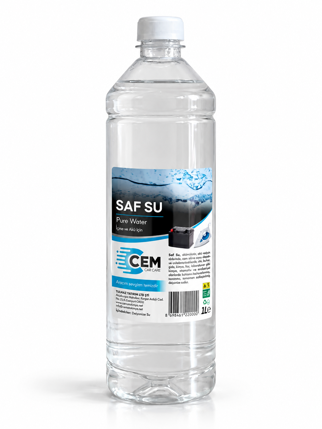 Saf Su  - 1 Litre