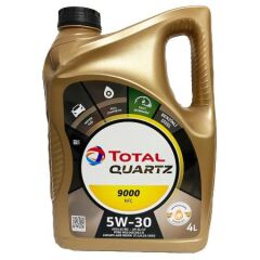 Total Quartz 9000 NFC 5W-30 Tam Sentetik Motor Yağı 4 L