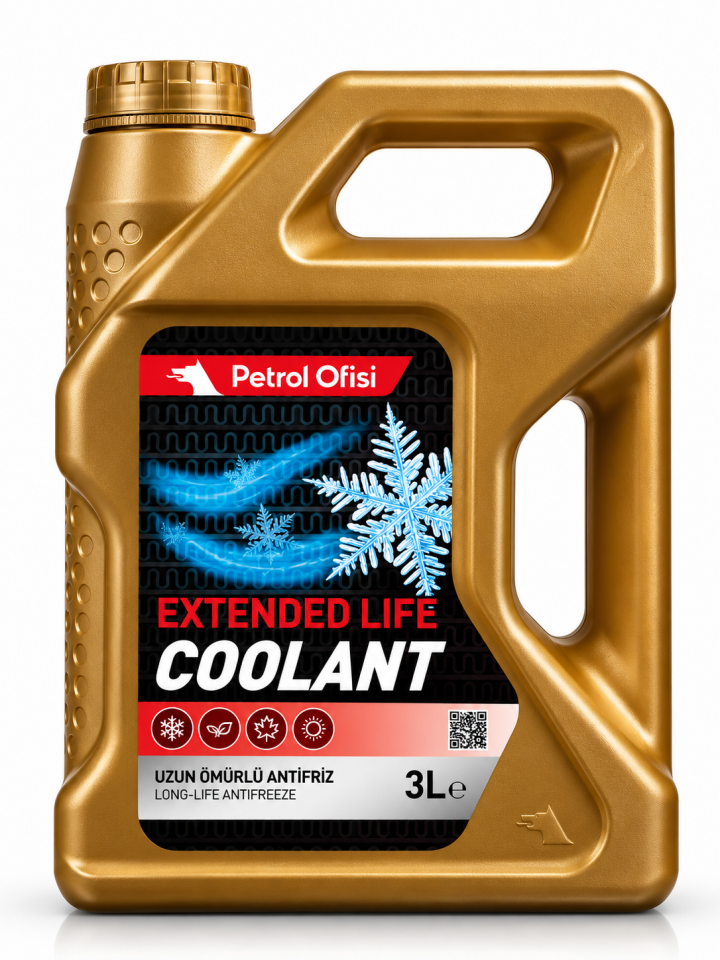 Petrol Ofisi Extendend Life Coolant Kırmızı Antifriz 3 Lt