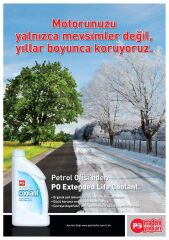 Petrol Ofisi Extended Life Coolant Teneke 16 Kg Kırmızı