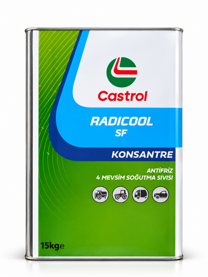 Castrol Radicool SF Kırmızı Antifriz 15 KG