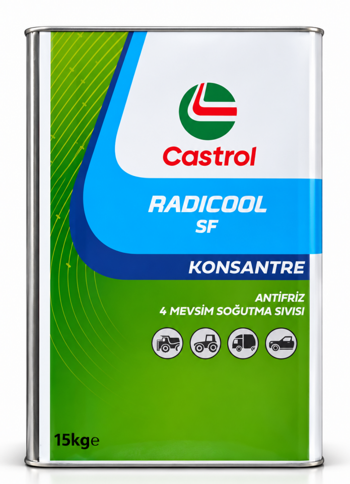 Castrol Radicool SF Kırmızı Antifriz 15 KG