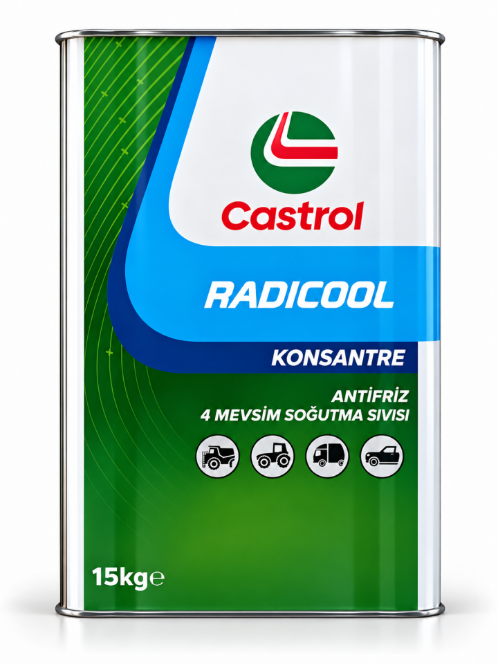 Castrol Radicool Antifriz 15 KG (Mavi)