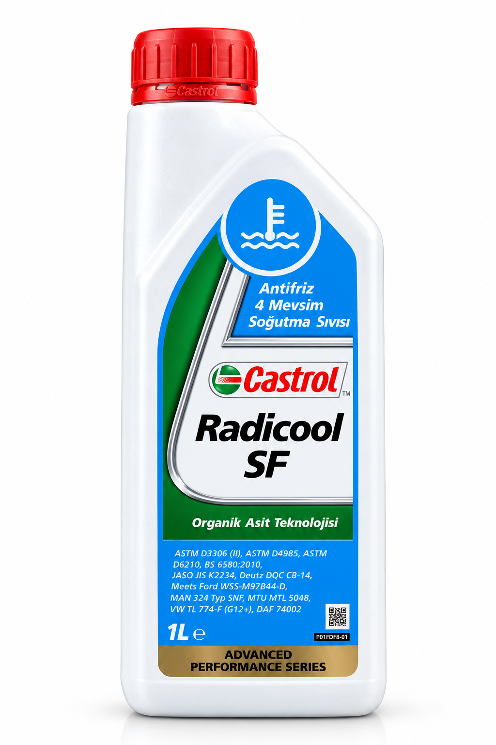 Castrol Radicool Sf Konsantre Kırmızı Antifriz 1 Lt