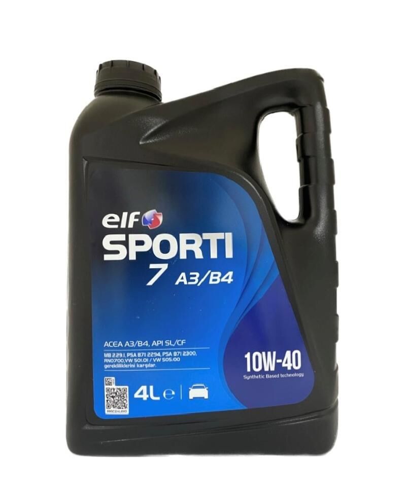 Elf Sporti TXI 10W-40 Motor Yağı 4 L
