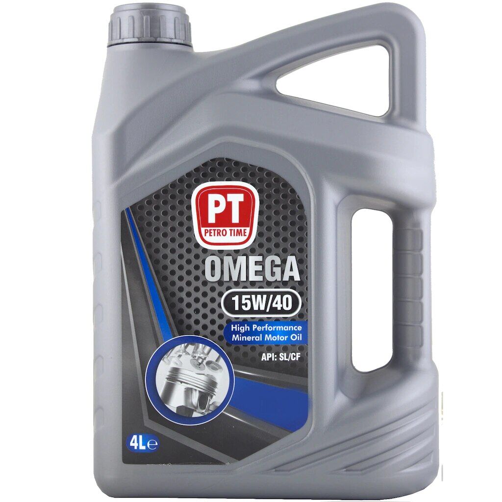 Petro Time Omega 15W- 40 Mineral Motor Yağı 4 L