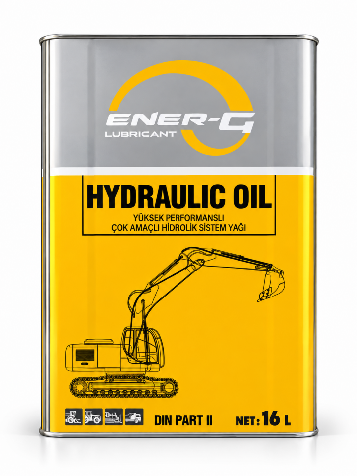 Ener-G 68 Numara 16 L - Çok amaçlı Hidrolik Sistem Yağı Teneke