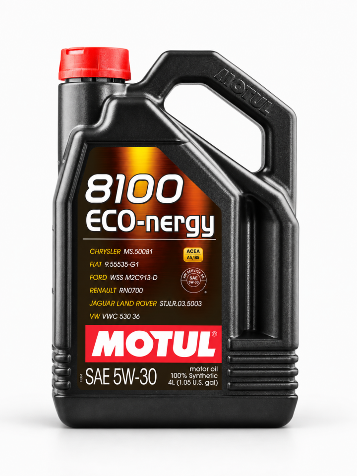Motul 8100 Eco-Nergy SAE 5W-30 Tam Sentetik Motor Yağı 4 L