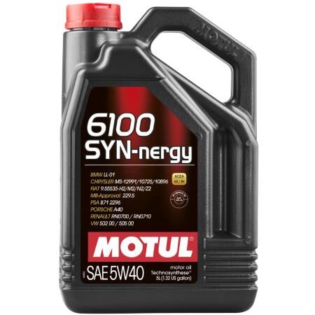 Motul 6100 Syn-Nergy 5W-40 Motor Yağı 5 L