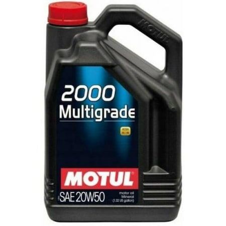 Motul 2000 Multigrade 20W-50 Mineral Motor Yağı  4 L