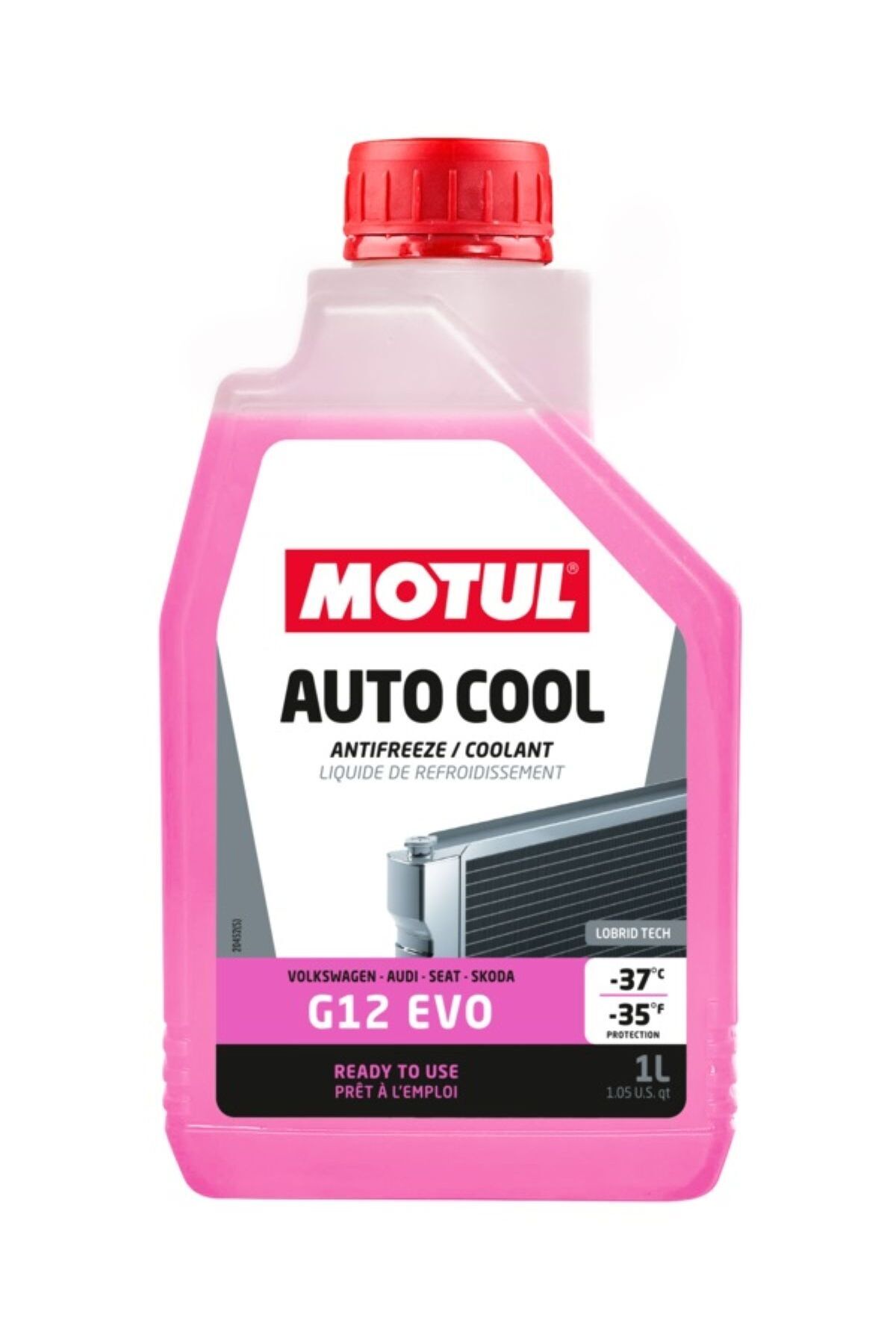 Motul Auto Cool G12 Evo Antıfreeze Soğutma Sıvısı 1l (PEMBE)